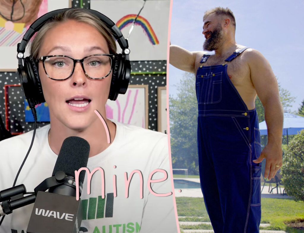 Kylie Kelce Tells Fans To BACK OFF Hubby Jason After ‘Sexy’ Viral Tattoo: ‘Put Your Tongues Back In Your Mouth’