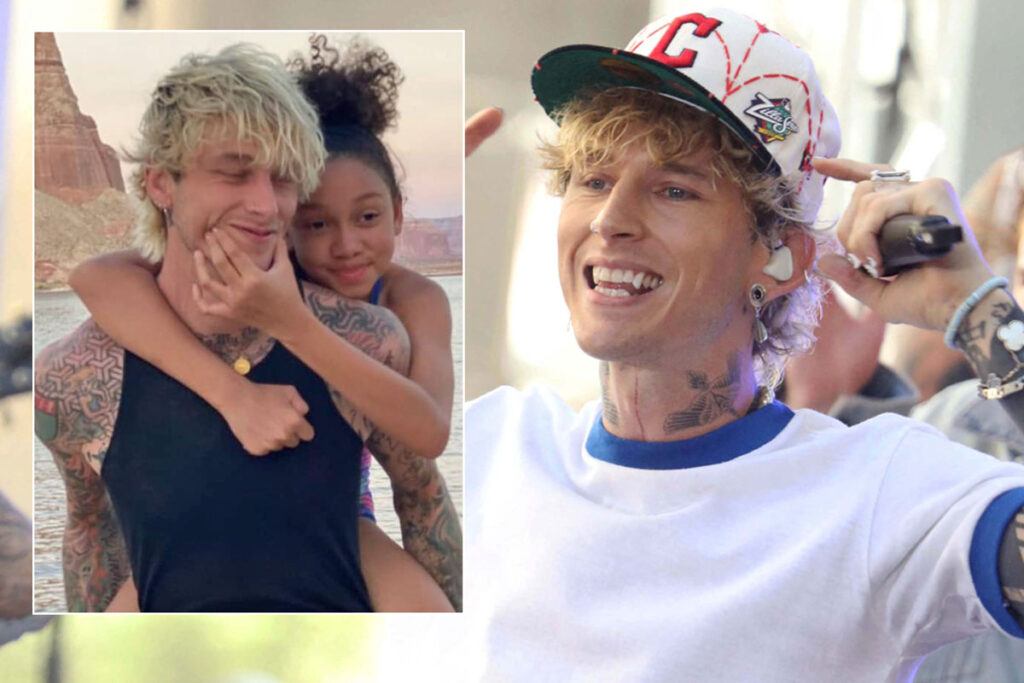 MGK Makes SUPER Rare Red Carpet Appearance With 15-Year-Old Daughter Casie! Look!