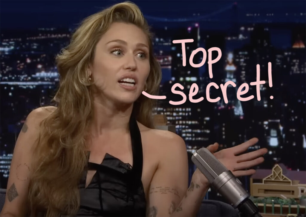 Miley Cyrus Reveals How She Used To Hide Drug Spending From Her Accountant With THIS Code Word!