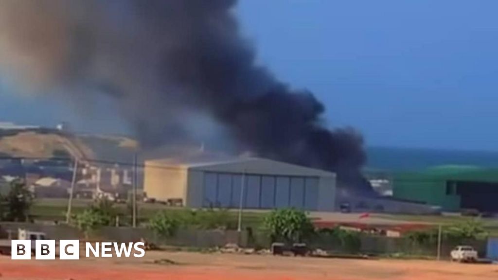 Ugandan military helicopter crashes at Somalia’s Aden Adde airport in Mogadishu