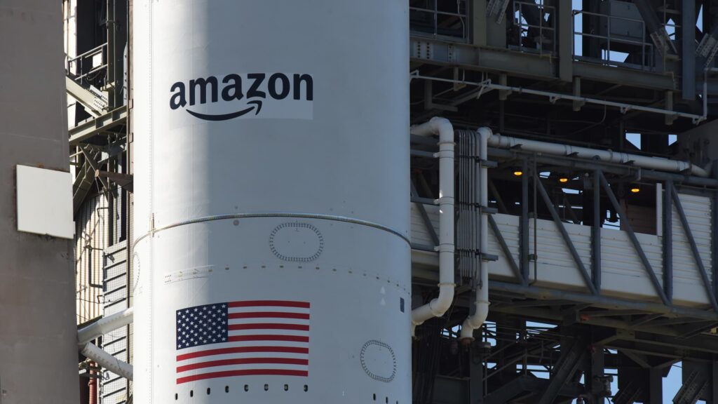 Amazon launces more Kuiper internet satellites with help from SpaceX