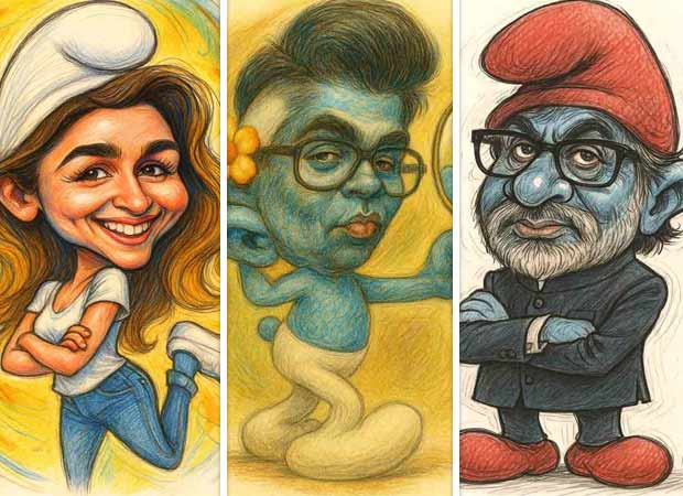 The Smurfs movie gets Desi makeover: This reimagined voice cast featuring Alia Bhatt, Karan Johar, and others is spot-on! : Bollywood News