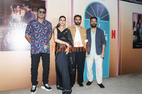 Photos: R Madhavan, Fatima Sana Shaikh, Sophie Choudry and others grace the special screening of Aap Jaisa Koi | Parties & Events